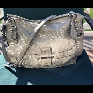 AUTHENTIC Coach Python Handbag